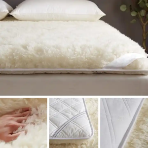 wool bed pads
