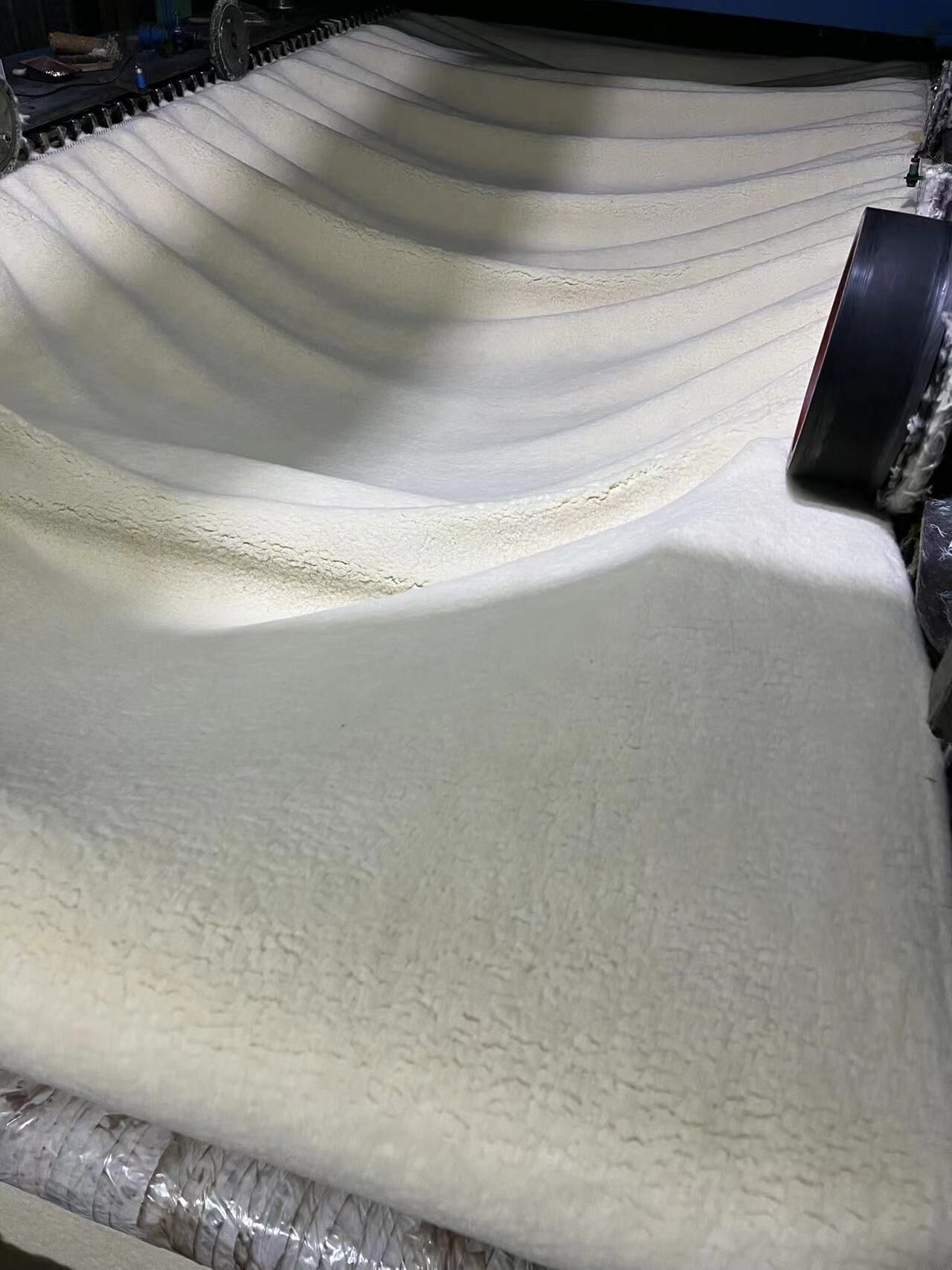 wool mattress pad fabric finishing